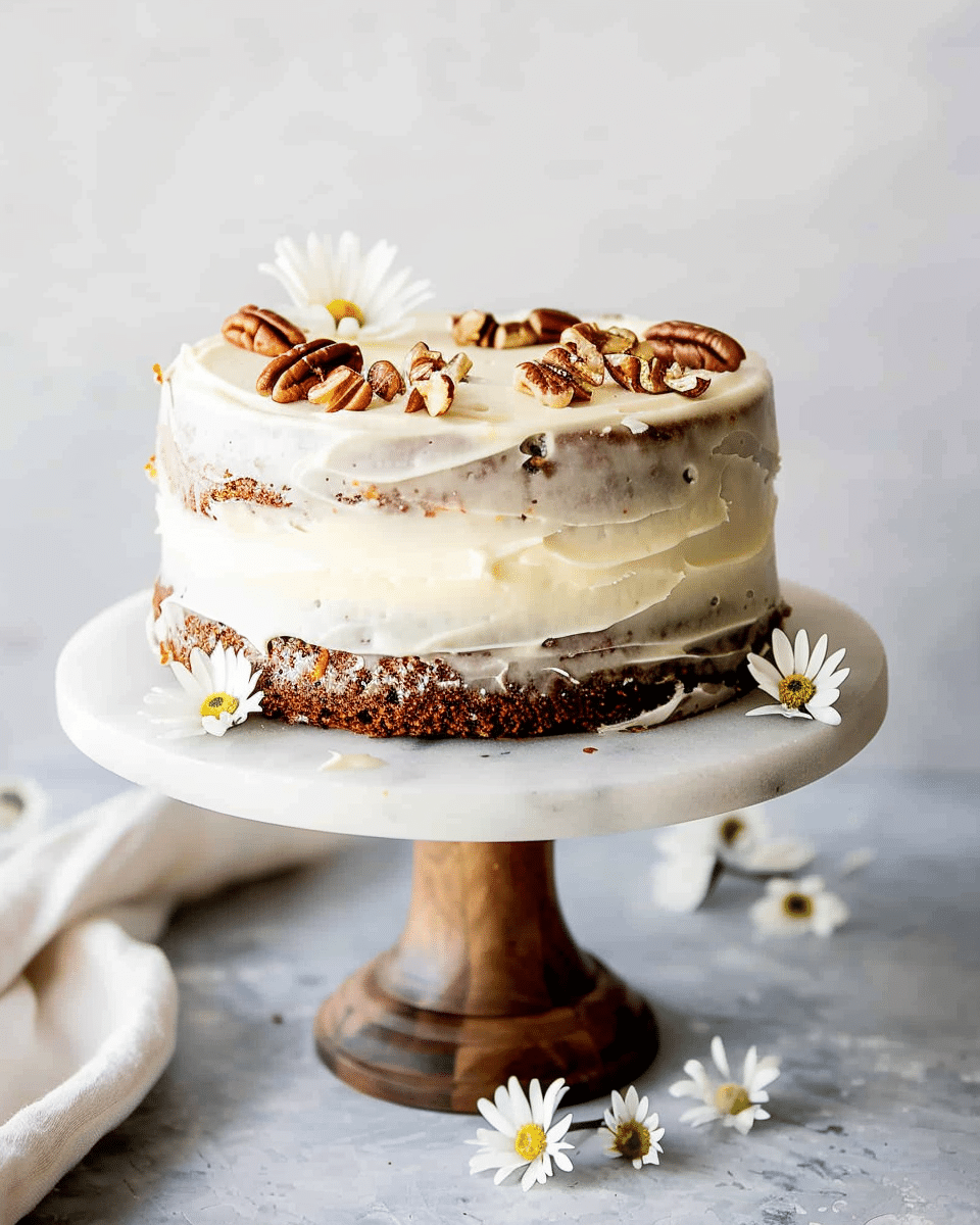 carrot cake recipe with cream cheese frosting