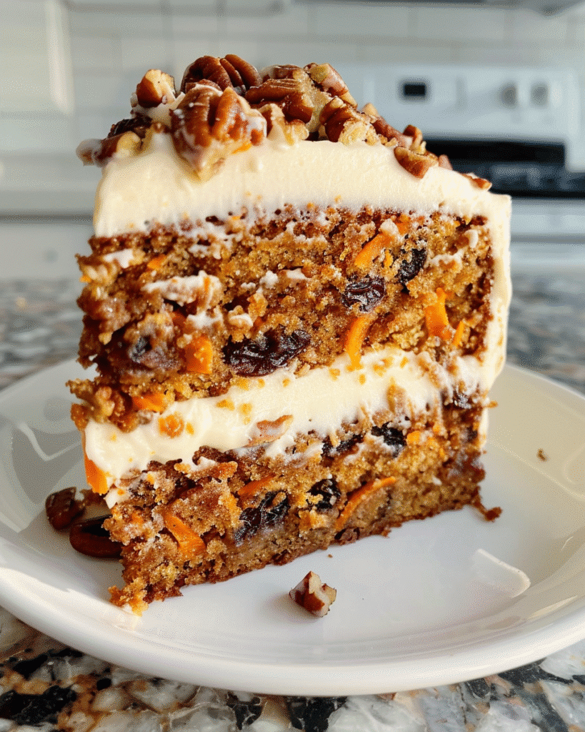 carrot cake recipe with cream cheese frosting