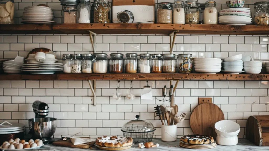 Photo of Riley moore's kitchen and a baked pie